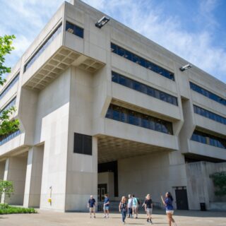 Posvar Hall exterior
