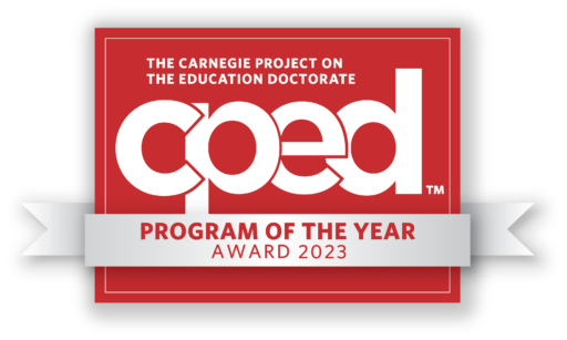 CPED Program of the Year award banner