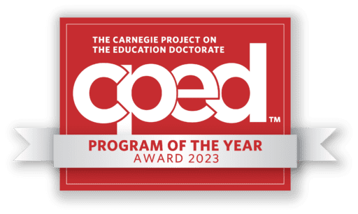 CPED Program of the Year award banner