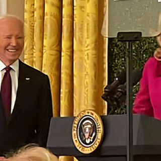 Jill and Joe Biden at the education summit event