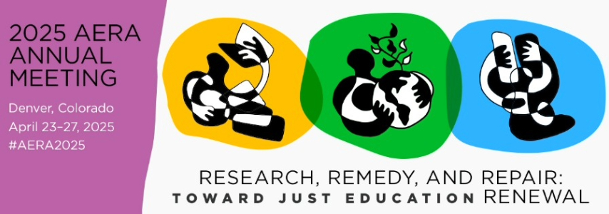 AERA 2025 conference banner