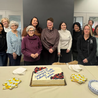The board of the Braille Authority of North America (BANA) pose for a photo during their spring 2026 meeting.
